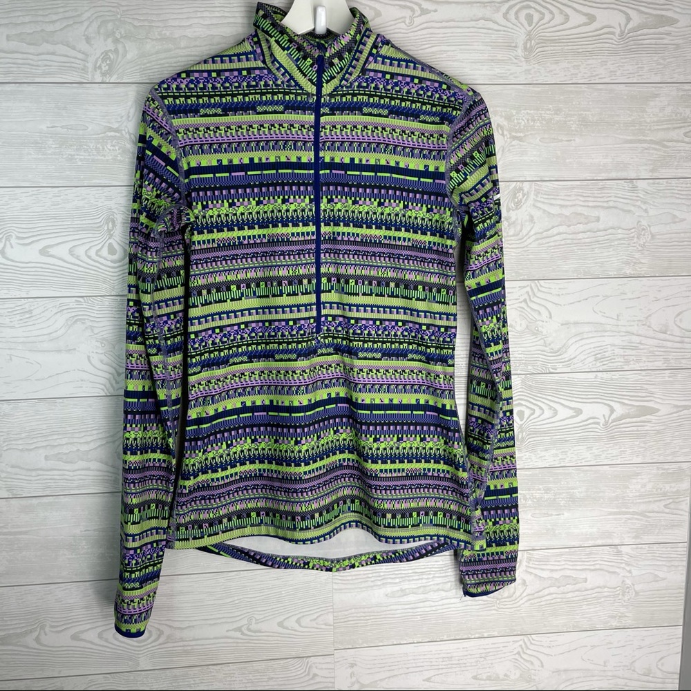 Nike Pro Half Zip Pullover Shirt - image 2